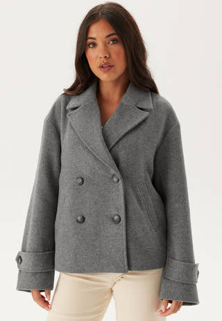 Short Wool Blend Jacket