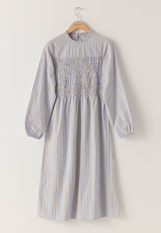 Smock Cotton Dress