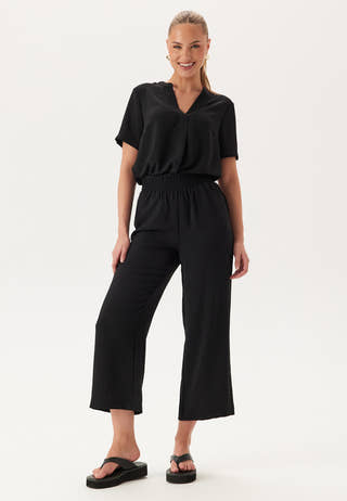 Smock Waist Ankle Trousers