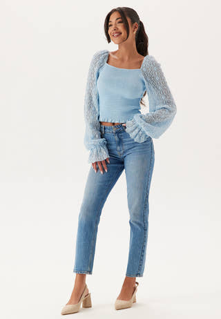 Square Neck Smock Top