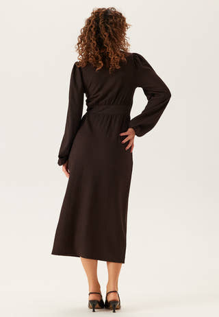 Structure Button Midi Dress