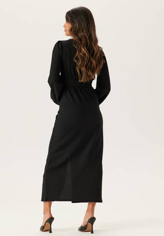 Structure Button Midi Dress