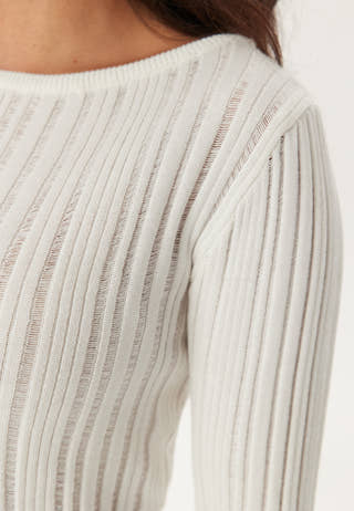 Structure Knitted Top