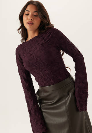 Structure Long Sleeve Top