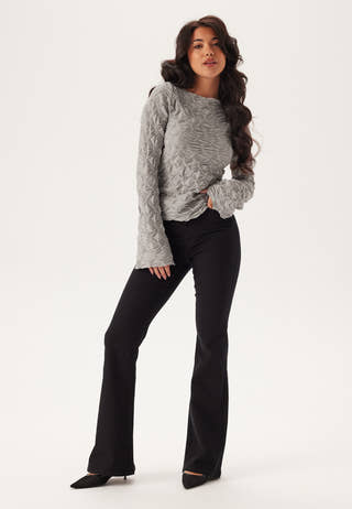 Structure Long Sleeve Top