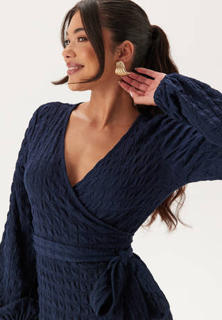 Structure Wrap Dress
