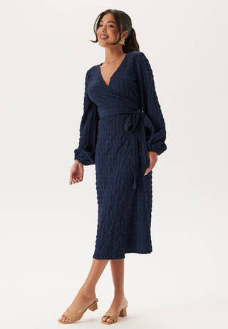 Structure Wrap Dress