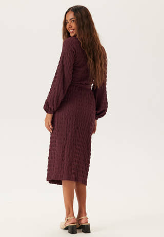 Structure Wrap Dress