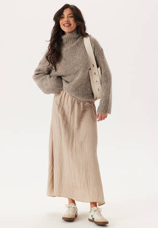 Structured Maxi Skirt