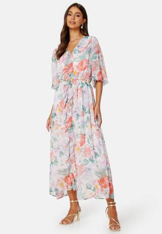 Summer Luxe Frill Maxi Dress