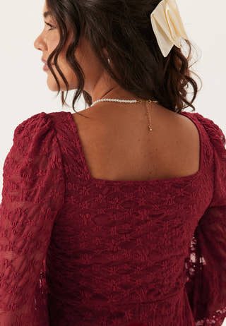 Sweetheart Short Lace Dress