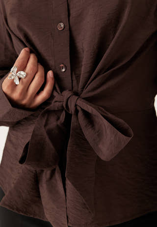 Tie Detail Shirt