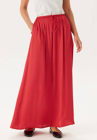 CC Viscose Maxi Satin Skirt