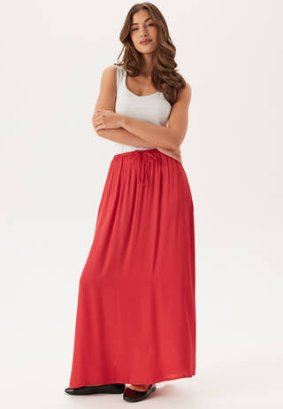 CC Viscose Maxi Satin Skirt