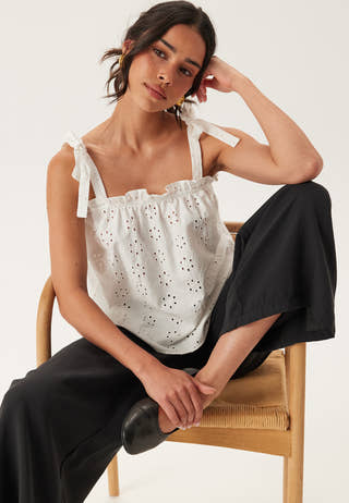 Wide Ankle Modal Trousers