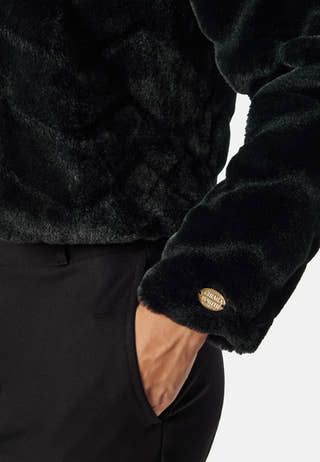 Short Party Faux Fur Jacket