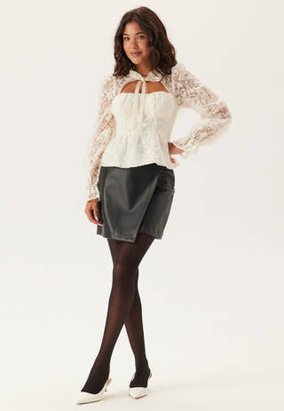 PU Mini Skirt