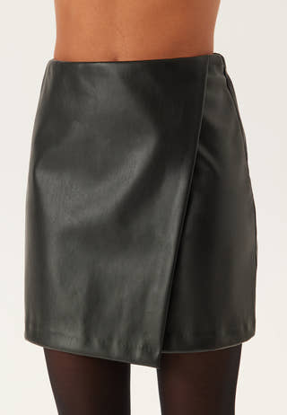 PU Mini Skirt