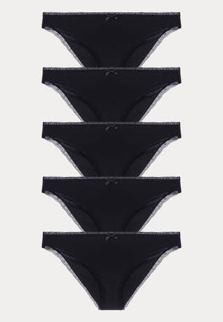 Essential Cotton Brazilian 5-pack