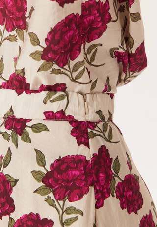 Printed Midi Skirt