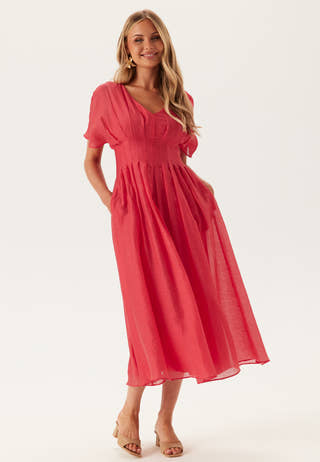 Francine V Neck Midi Dress