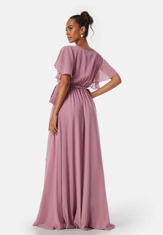 Flutter Chiffon Maxi Dress