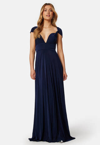 Multi Tie Maxi Dress