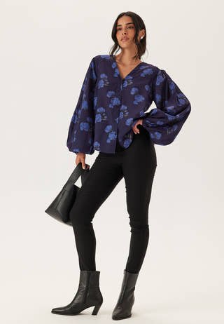 Balloon Sleeve Blouse
