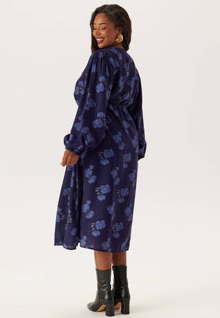 Balloon Sleeve Dress