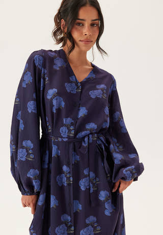 Balloon Sleeve Dress