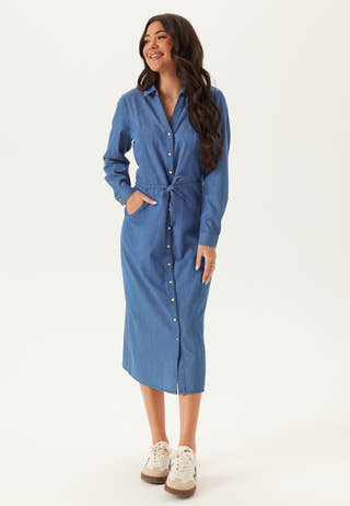 Denim Shirt Dress