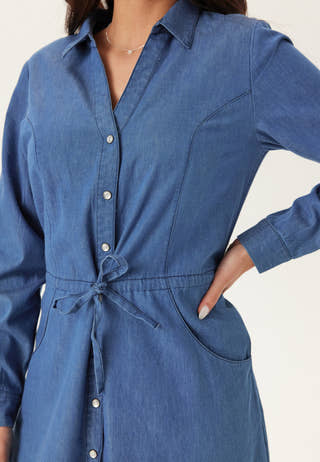 Denim Shirt Dress