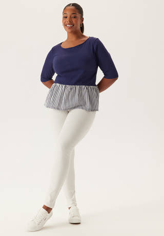 Fabric Mix Top