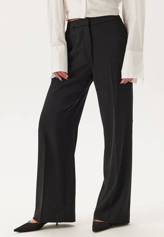 High Waist Wide Suit Pants