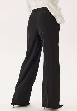 High Waist Wide Suit Pants