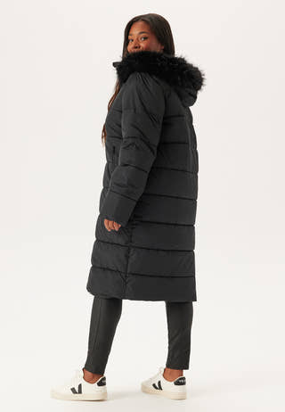 Hooded Padded Long Jacket
