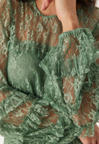 Midi Lace Dress