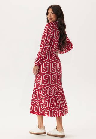 Viscose Long Sleeve Dress