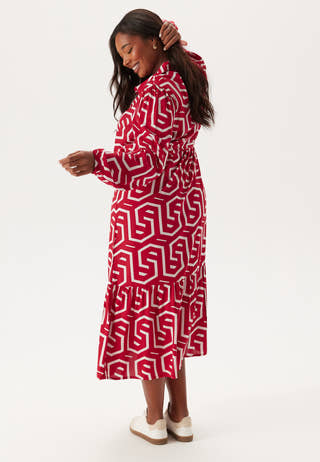 Viscose Long Sleeve Dress
