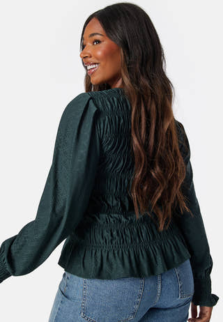 Long Sleeve Smock Top