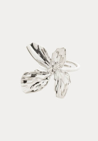 Dream Statement Ring Silver-pl