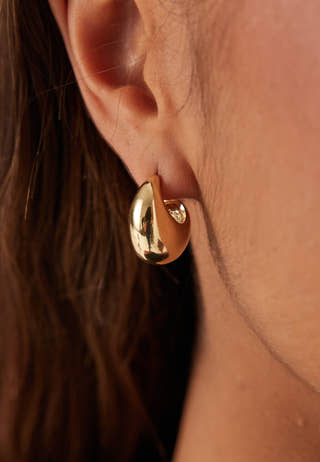 Intent Earrings Gold-plated
