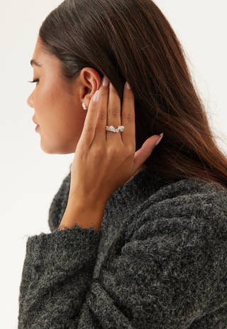 Raelynn Recycled Ring Silver-p