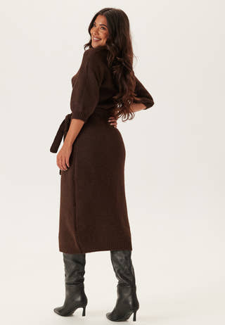 Short Sleeve Knitted Dress